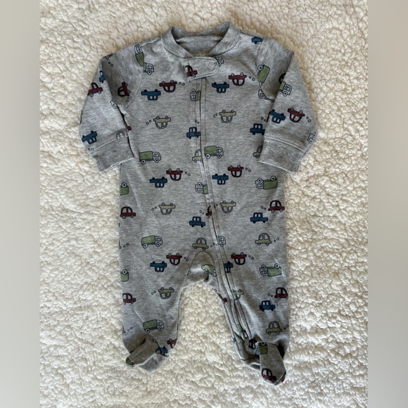 Carter’s Zipper Footie Onesie - Picture 1 of 5